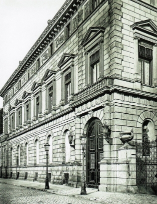 Palais Oppenheim SW-Ecke vor 1945